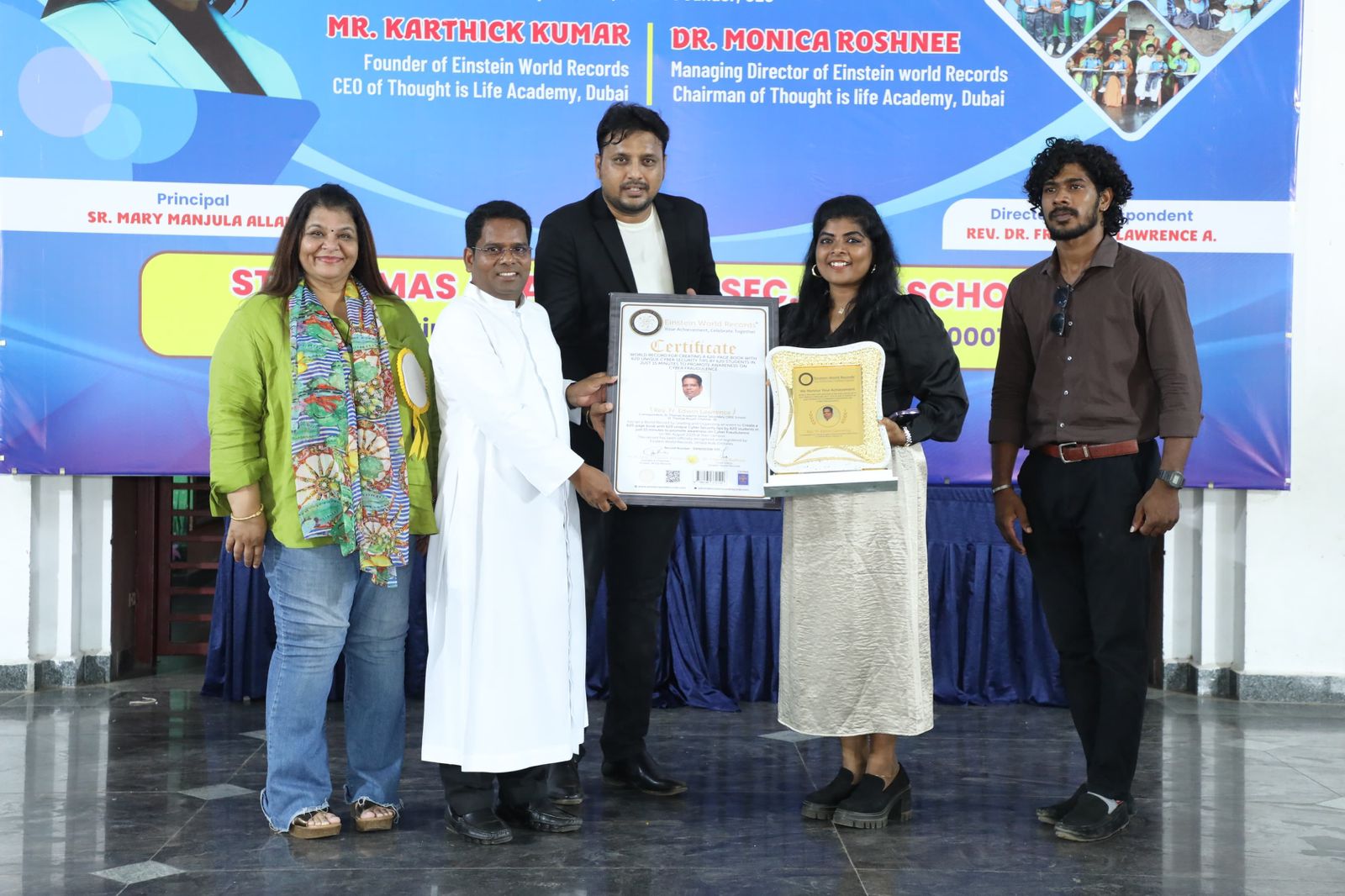 World Record for Creating a 620-Page Book with 620 Unique Cyber Security Tips by 620 Students in Just 15 Minutes to Promote Awareness on Cyber Fraudulence